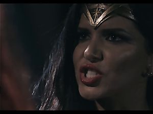 Justice League hard-core part 3 - Romi Rain and Charlotte Stokley